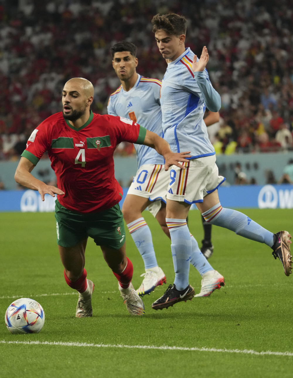 巴黎完胜摩洛哥，加维惊艳世界