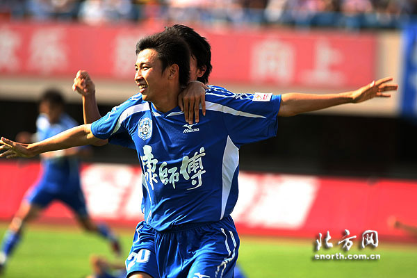 天津泰达英勇作战，希望足球运动继续向好的方向发展的简单介绍