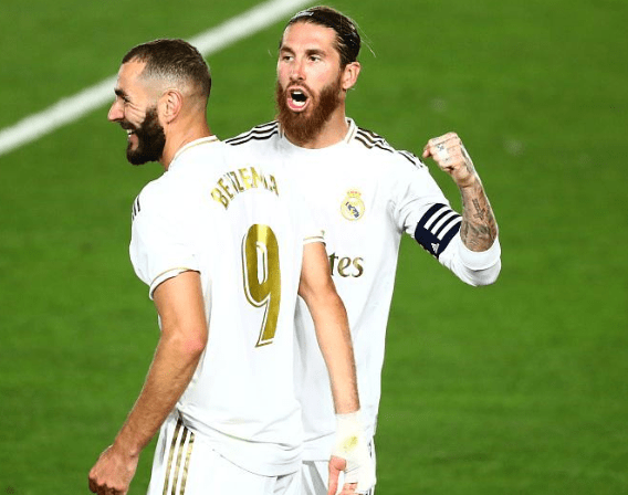 包含皇家马德里：不负众望，取得胜利的词条