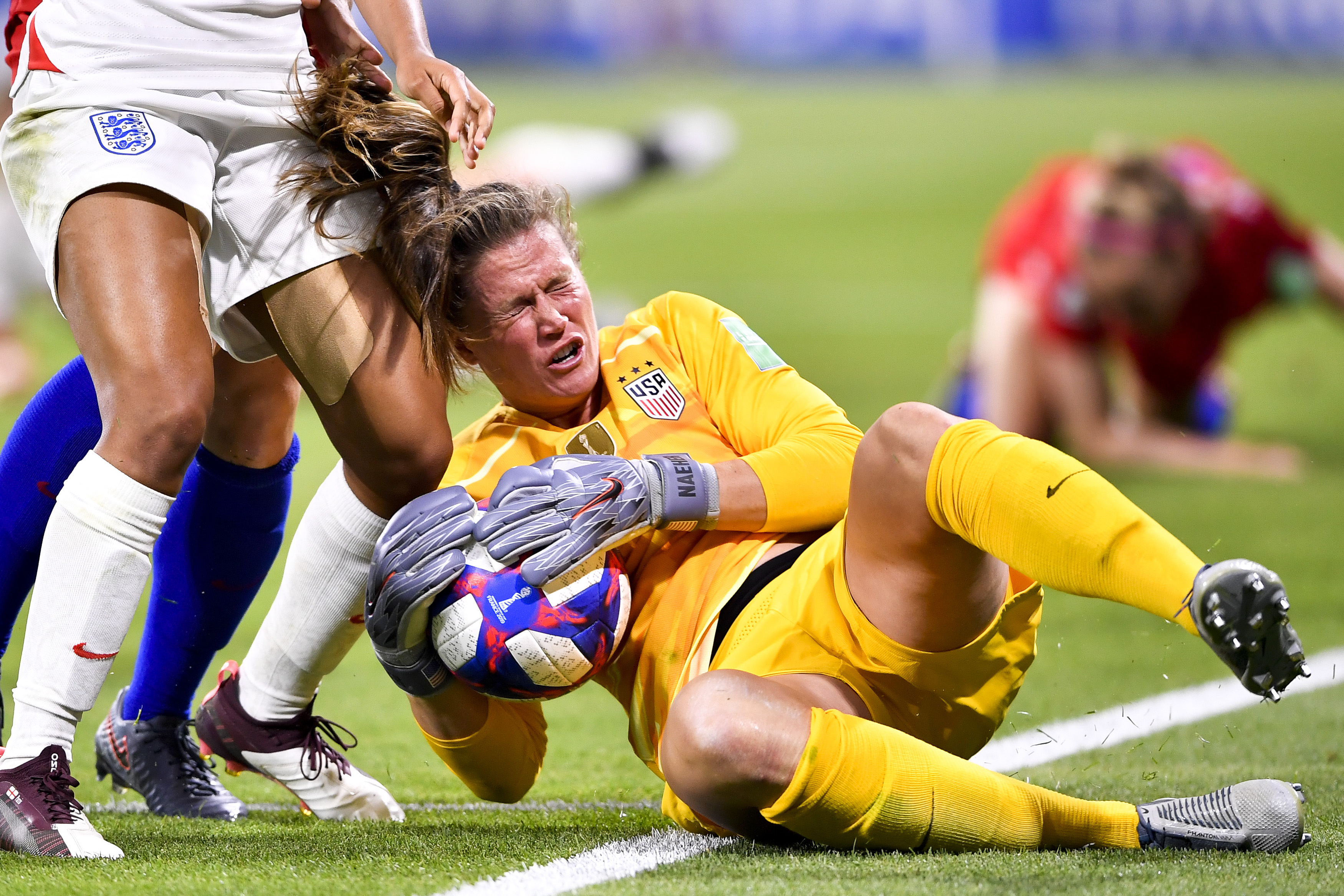 美国队在女足比赛中表现出色 美国队在女足比赛中表现出色