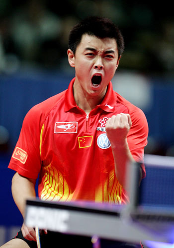 包含中国队碾压德国队，王皓点燃赛场的词条